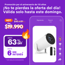 Proyector mini ULTRAHD HY-300 8000lm blanco