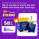 Mate Pampa XL Boca Juniors Color Azul + Bombilla