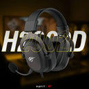 Auriculares Gamer Havit H2002d Pc Ps5 Xbox Con Micrófono Color Negro