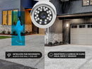 Kit Camaras Seguridad Gadnic Ip Dvr 8ch + Cámaras Ir + Disco 1tb