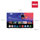 Smart TV 50" RCA C50GL200 Google FHD 2K