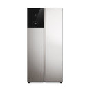 Heladera Electrolux No frost Side by Side 430 lt Inverter AutoSense Plata ES40S