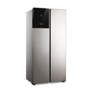 Heladera Electrolux No frost Side by Side 430 lt Inverter AutoSense Plata ES40S